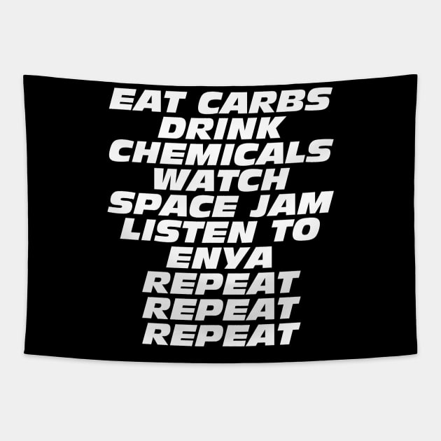 Carbs, Chemicals, Great Movies and Beautiful Music Tapestry by Bob Rose