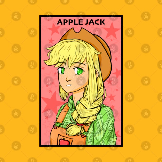 Apple Jack - My Little Pony Equestria Girls by indieICDtea