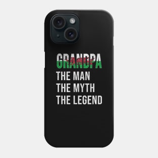 Grand Father Welsh Grandpa The Man The Myth The Legend - Gift for Welsh Dad With Roots From  Wales Phone Case