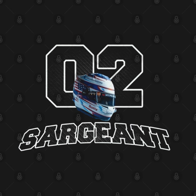 Logan Sargeant 02 Helmet by lavonneroberson