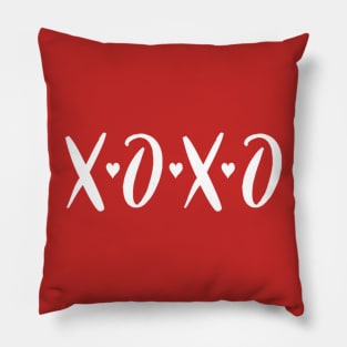 XOXO Tiny Hearts Valentine's Day Pillow