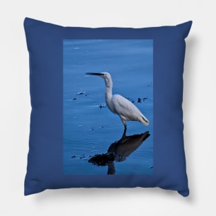 Little Egret Pillow