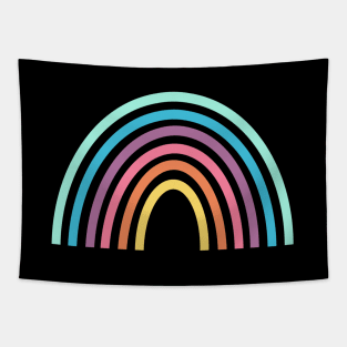 Bright Rainbow Tapestry