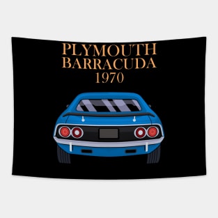 American Muscle Cars Barracuda Tapestry