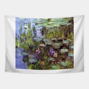 Sea Roses by Claude Monet Tapestry