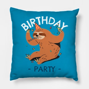 Birthday Party Pillow