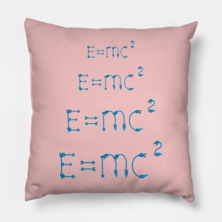 The formula of energy created from arrows Pillow