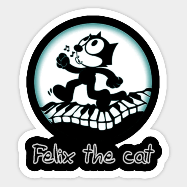 Felix The Walking Piano Felix Sticker Teepublic