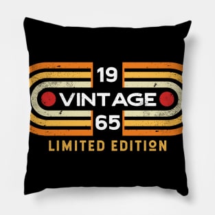 Vintage 1965 | Retro Video Game Style Pillow