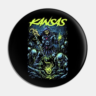 KANSAS BAND MERCHANDISE Pin