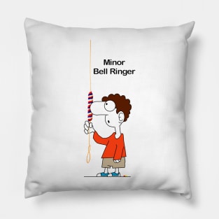 Bell Ringing Minor Bell Ringer Pillow