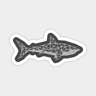 Geometric shark Magnet