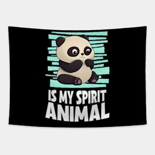 Panda Is My Spirit Animal I Panda I Panda Tapestry