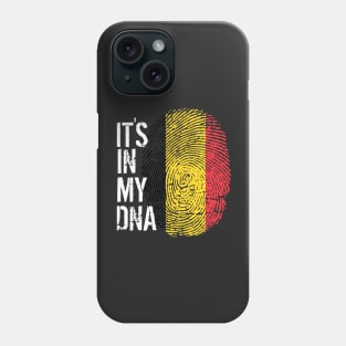 Belgium Flag Fingerprint My Story DNA Belgian Phone Case