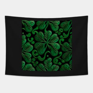 Saint Patrick's day shamrock 3D pattern Tapestry