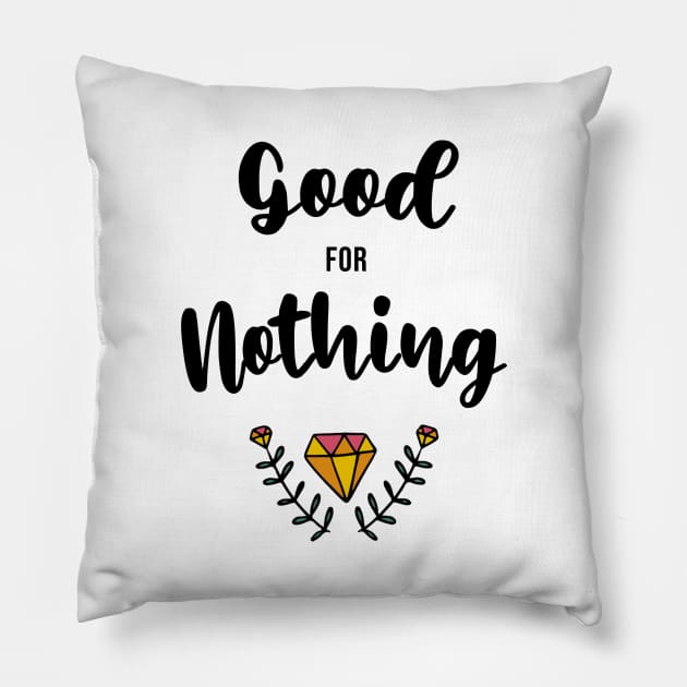 Diamonds Pillow by NeverThought