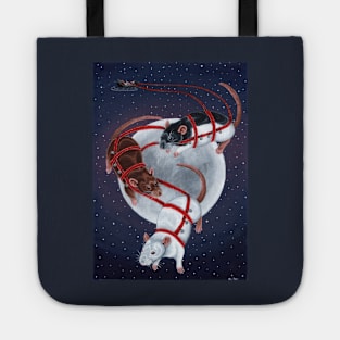 Rudolf the Red Eyed Rat Tote