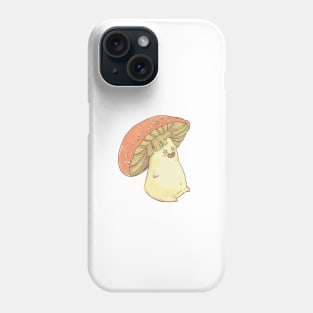 Starry Eyed Mushroom Baby - Fae Forest Toadstool Fantasy Creature Phone Case