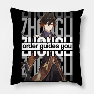 ZHONGLI order guides you Genshin Impact Pillow