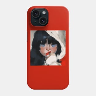 Loose Portrait Painting Phone Case