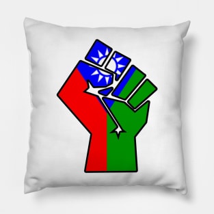 Balochi resistance fist Pillow