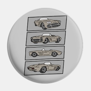 vintage retro cars Pin