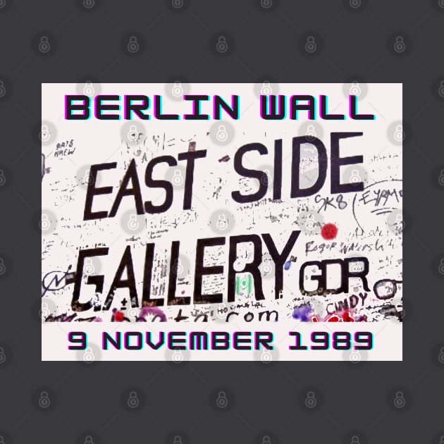 Berlin Wall, Germany by Papilio Art
