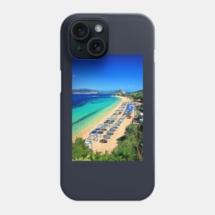 Megali Ammos beach - Ammouliani island Phone Case