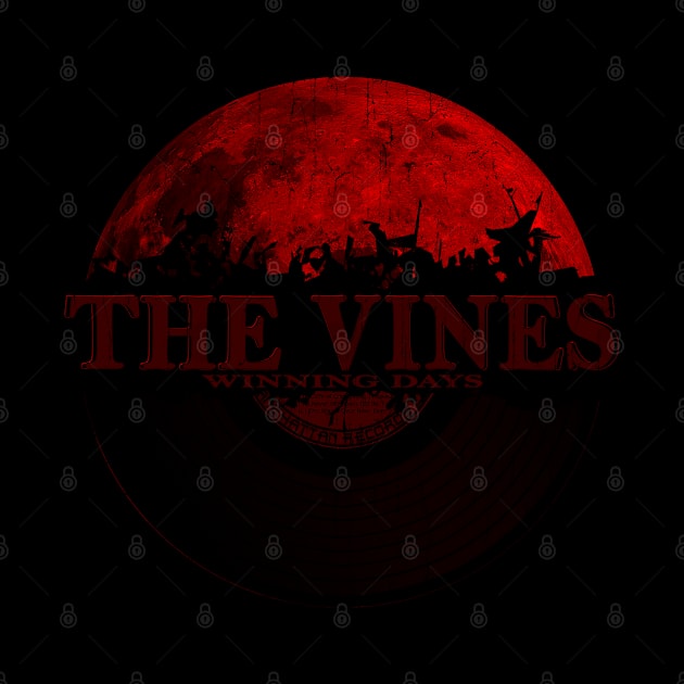 The Vines winning days red moon vinyl vintage by hany moon