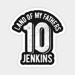 Land of my fathers vintage distressed - 10 Magnet