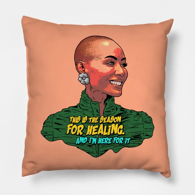 This is the season for healing Pillow by gintocolo