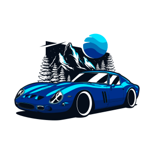 Blue 250 GTO T-Shirt