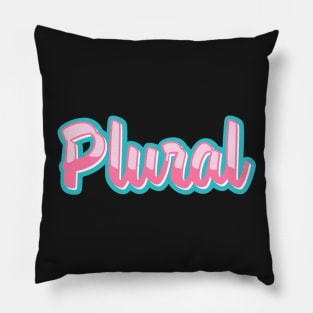 Plural (Version 2) Pillow