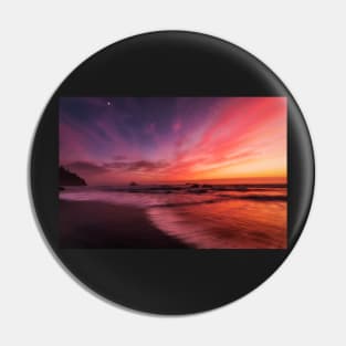 Sunset Color Explosion Pin