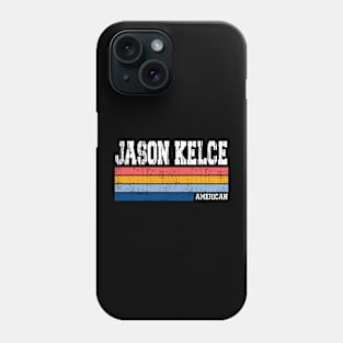 Jason Kelce // Retro Style Phone Case