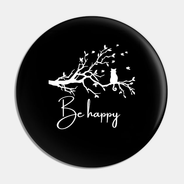 Be happy Pin by GS creative 