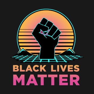 black lives matter retro T-Shirt