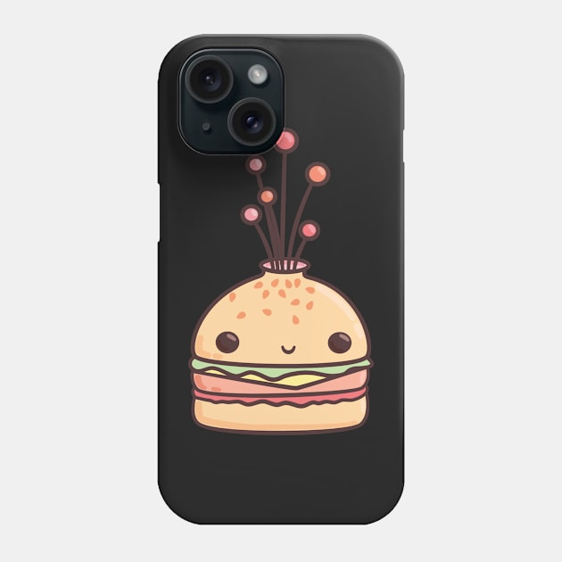 Burger Vase Phone Case by mohu