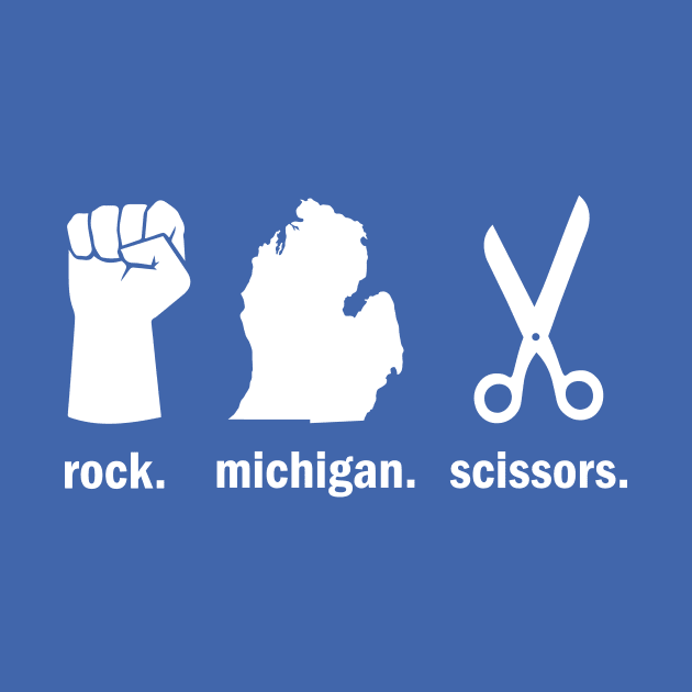 Rock. Michigan. Scissors. by futiledesigncompany