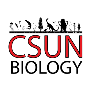 CSUN Biology (Black Print) T-Shirt