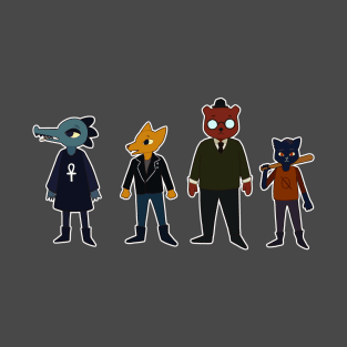 Night in the woods characters T-Shirt