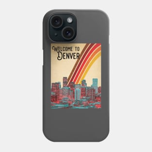 Welcome To Denver Vintage Phone Case