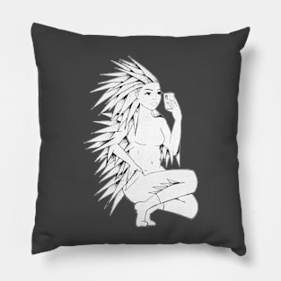 Spikey Selfie Pillow