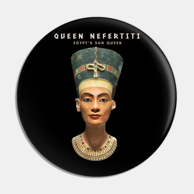 The Ancient Egypt's Sun Queen Pin by KewaleeTee