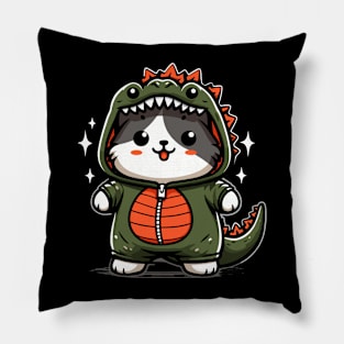 Catzilla Pillow