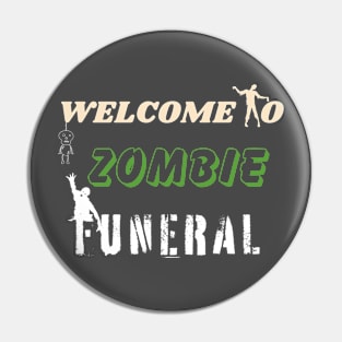 Zombie Halloween Pin