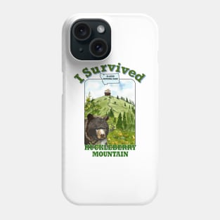 I Survived Huckleberry Mountain, Montana Phone Case