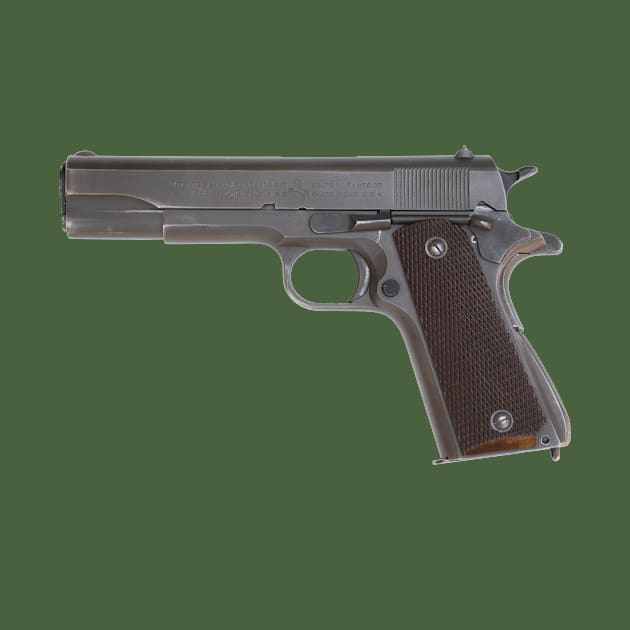 Colt 1911A1 (front print) by Doc Dakota's Trading Post