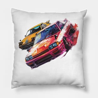 80s JDM legends Pillow