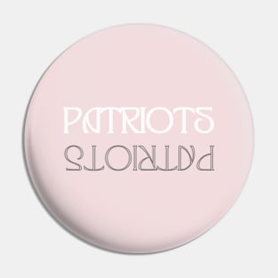 PATRIOTS Pin